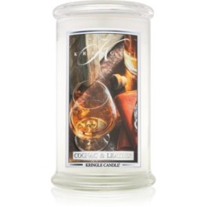 Kringle Candle Brandy & Leather lumânare parfumată