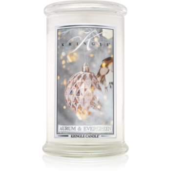 Kringle Candle Aurum & Evergreen lumânare parfumată