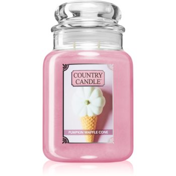 Country Candle Pumpkin Waffle Cone lumânare parfumată