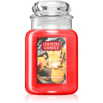 Country Candle Warm Cider Sangria lumânare parfumată