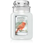 Country Candle First Fallen Snow lumânare parfumată
