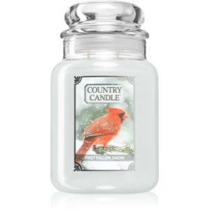 Country Candle First Fallen Snow lumânare parfumată
