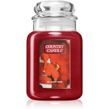 Country Candle Ol'Saint Nick lumânare parfumată