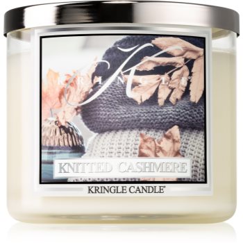 Kringle Candle Knitted Cashmere lumânare parfumată