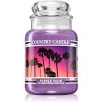 Country Candle Purple Palm lumânare parfumată