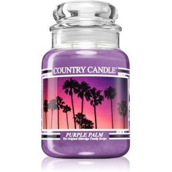 Country Candle Purple Palm lumânare parfumată