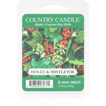 Country Candle Holly & Mistletoe ceară pentru aromatizator