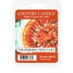 Country Candle Strawberry Mint Tart ceară pentru aromatizator