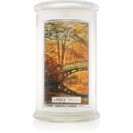 Kringle Candle Amber Wood lumânare parfumată