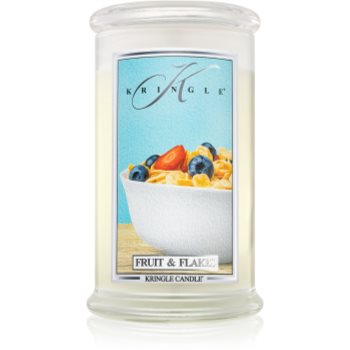 Kringle Candle Fruit & Flakes lumânare parfumată