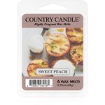 Country Candle Sweet Peach ceară pentru aromatizator