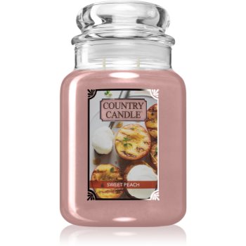 Country Candle Sweet Peach lumânare parfumată