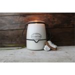 Milkhouse Candle Co. Creamery White Driftwood & Coconut lumânare parfumată Butter Jar