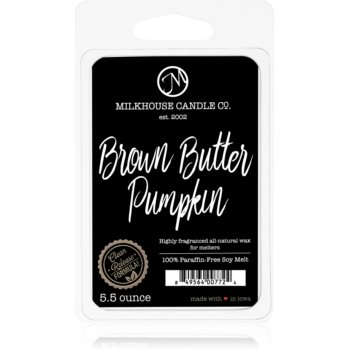 Milkhouse Candle Co. Creamery Brown Butter Pumpkin ceară pentru aromatizator