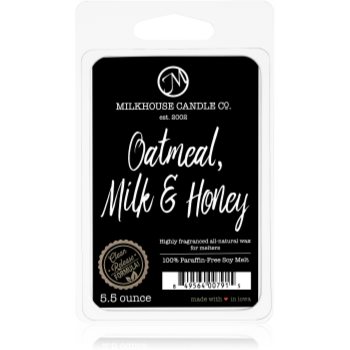 Milkhouse Candle Co. Creamery Oatmeal, Milk & Honey ceară pentru aromatizator