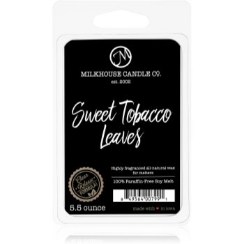 Milkhouse Candle Co. Creamery Sweet Tobacco Leaves ceară pentru aromatizator