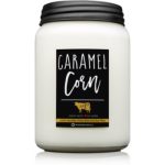 Milkhouse Candle Co. Farmhouse Caramel Corn lumânare parfumată Mason Jar