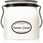 Milkhouse Candle Co. Creamery Banana Sunset lumânare parfumată Butter Jar