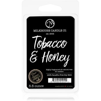 Milkhouse Candle Co. Creamery Tobacco & Honey ceară pentru aromatizator