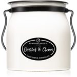 Milkhouse Candle Co. Creamery Berries & Cream lumânare parfumată Butter Jar