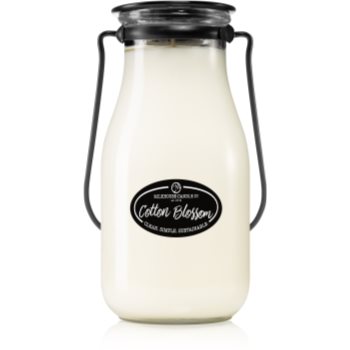 Milkhouse Candle Co. Creamery Cotton Blossom lumânare parfumată Milkbottle