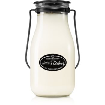 Milkhouse Candle Co. Creamery Nana's Cookies lumânare parfumată Milkbottle