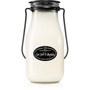 Milkhouse Candle Co. Creamery Sea Salt & Magnolia lumânare parfumată Milkbottle