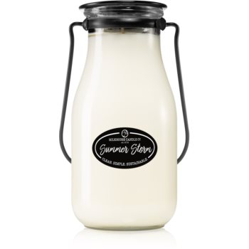 Milkhouse Candle Co. Creamery Summer Storm lumânare parfumată Milkbottle