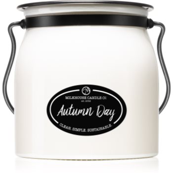 Milkhouse Candle Co. Creamery Autumn Day lumânare parfumată Butter Jar