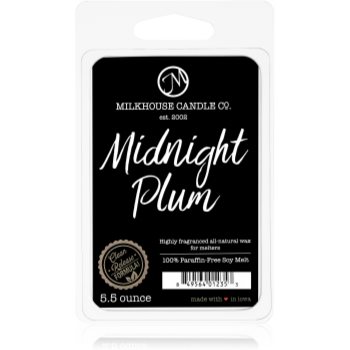 Milkhouse Candle Co. Creamery Midnight Plum ceară pentru aromatizator