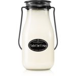 Milkhouse Candle Co. Creamery Frosted Oak & Amber lumânare parfumată Milkbottle