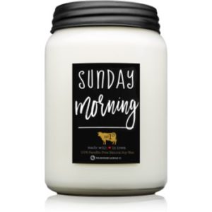 Milkhouse Candle Co. Farmhouse Sunday Morning lumânare parfumată Farmhouse Jar