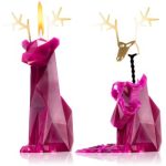 54 Celsius PyroPet DYRI (Reindeer) lumanare burgundy