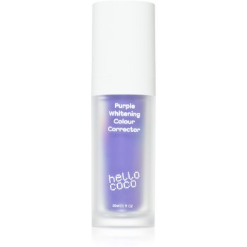 Hello Coco Purple Whitening Colour Corrector pasta de dinti pentru albire