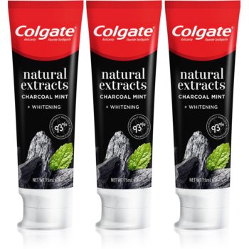 Colgate Natural Extracts Charcoal + White Pasta de dinti albire cu cărbune activ