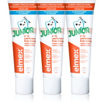 Elmex Junior 6-12 Years Pasta de dinti pentru copii.