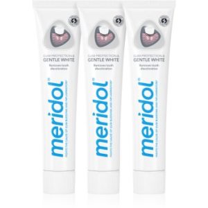 Meridol Gentle White Pata de dinti impotriva sangerarilor gingivale si a parodontiteti.