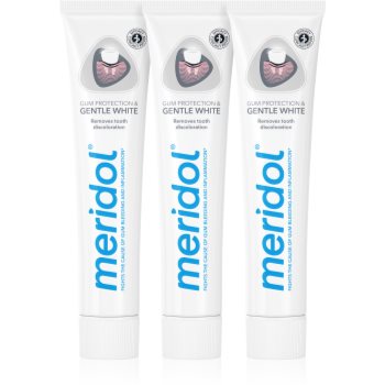 Meridol Gentle White Pata de dinti impotriva sangerarilor gingivale si a parodontiteti.