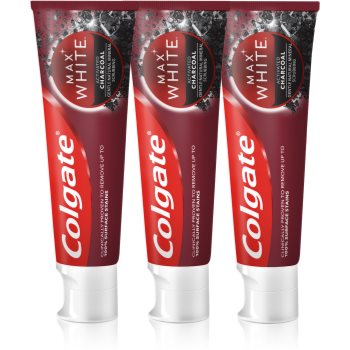 Colgate Max White Charcoal Pasta de dinti albire cu cărbune activ