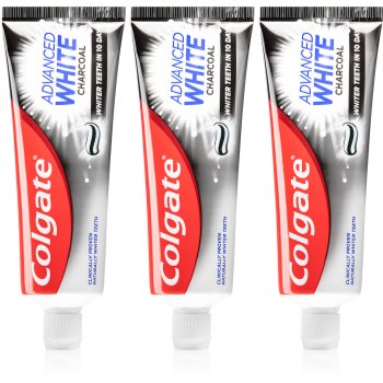 Colgate Advanced White Pasta de dinti albire cu cărbune activ