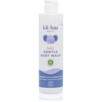 kii-baa® organic Baby Gentle Body Wash emulsie pentru spalare cu pre- și probiotice