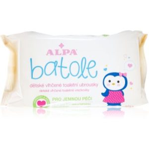 Alpa Toddler Wet wipes servetele delicate pentru copii pentru piele sensibila