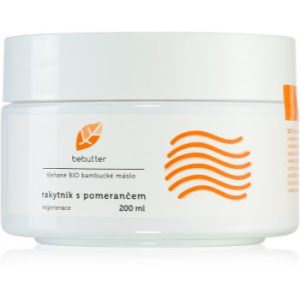 Aromatica Tradice z přírody Bebutter BIO shea butter sea buckthorn and orange unt de shea pentru regenerarea pielii