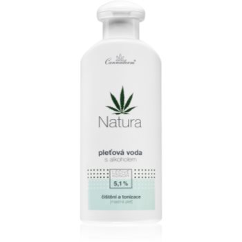 Cannaderm Natura Face tonic for oily skin lotiune astringenta cu ulei de canepa