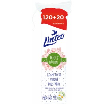 Linteo Natural Cotton Pads tampoane din bumbac