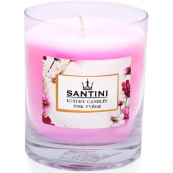 SANTINI Cosmetic Pink Yvésse lumânare parfumată