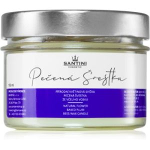 SANTINI Cosmetic Baked Plum lumânare parfumată
