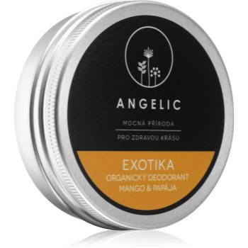 Angelic Organic deodorant Exotica Mango & Papaya deodorant crema calitate BIO
