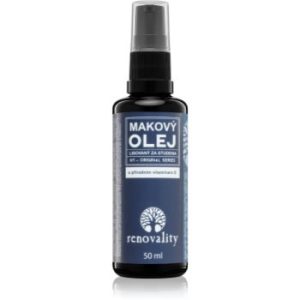 Renovality Original Series Poppy seed oil with natural vitamin E ulei din semințe de mac presat la rece