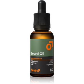 Beviro Bergamia Wood ulei pentru barba cu miros de lemn